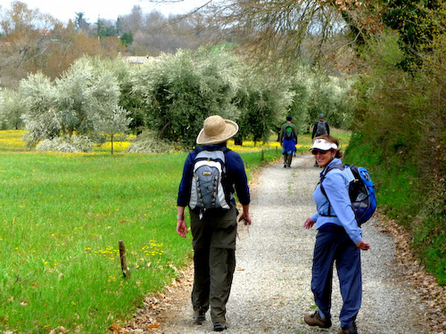 Walking to Orvieto